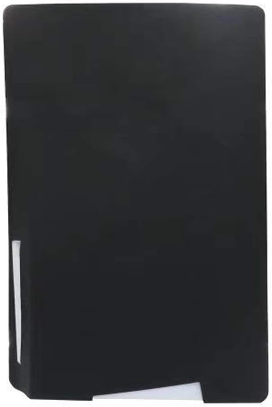 PS5 Silicone Skin Cover, Dustproof Anti-Scratch Anti-Fall Protector Case for Sony Playstation 5 Ultra HD/Digital Edition Console (Ultra HD, Black 2)