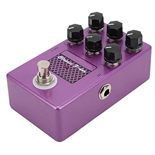 Pédale d’effets multiples – 6 boutons de réglage – Coque en métal durable – Sans interférence – Simulateur de haut… - Les Beatles, Paul McCartney, John Lennon, RIngo Starr, George Harrison