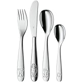wmf miami besteck geprägtes Dekor WMF 1281936040 Willy Mia Fred Kinderbesteck 4-teilig