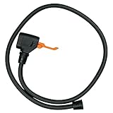 Überzeugen kann der an dem Pumpenschlauch befestigte Ventilkopf durch die Kompatibilität mit allen Ventilarten: SV, AV und DV, kein Fahrradventil ist ein Problem für den vielseitigen Adapter.