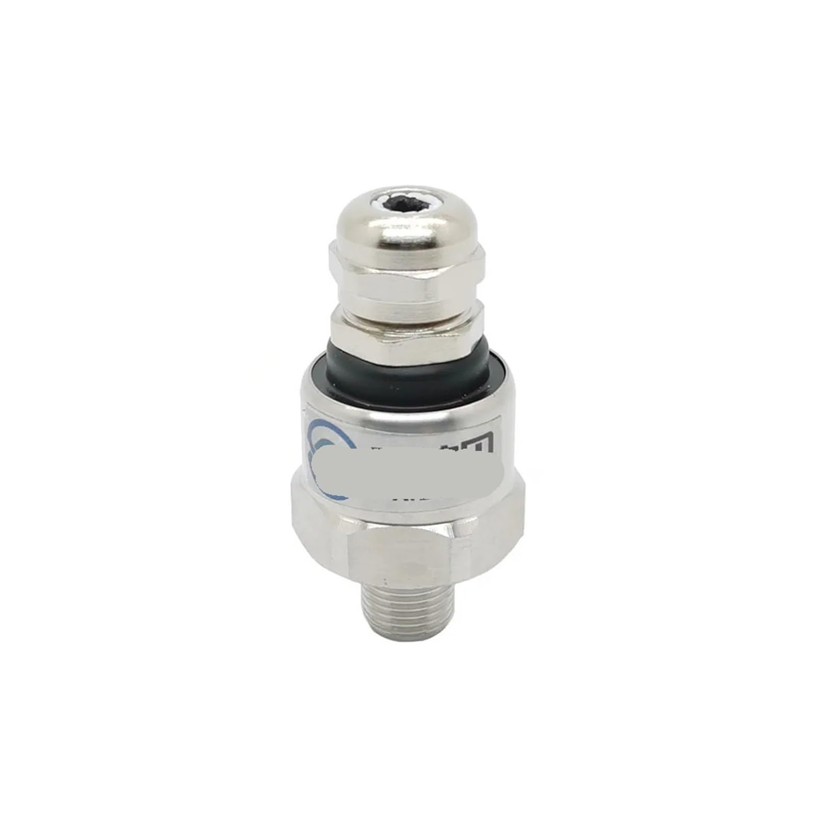 LBBCQVJK Pressure Transmitter for Water, Oil, Gas, air 1/8NPT DC 5V Ceramic Sensor Stainless Steel 5-300psi Optional Sensor transducer(60psi-12VDC-0.5-4.5V)