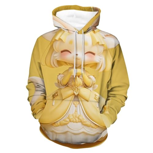 Sweat à capuche renard homme femme S hoodie manches longues