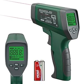 Inkbird Infrared Thermometer, Pizza Oven Thermometer Gun, INK-IFT03 Digital Laser Temperature Gun -50°C750°C for Pizza /Oven/Cooking/BBQ/Kitchen (NOT for Human)