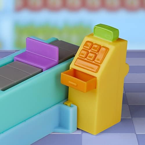 Peppa Pig Peppas Adventures Peppas Supermarket Playset Preschool Toy: 2 Figures, 8 Accessories; for Ages 3 and Up Multicolor