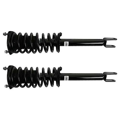 Image of TRQ Front Shock & Spring Assembly Set Compatible with 2007-2017 Lexus LS460
