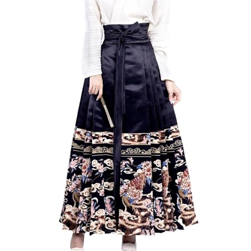 Jupe Hanfu à visage de cheval style Song avec chemise chinoise quotidienne