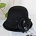 GFHSKRPL Women Fashion Elegant Fedoras Hat French Painter Cap Vintage Warm Party Top