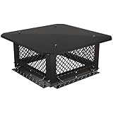 Chimney Cap 17x17 Cover Square: All Weather Chimney...