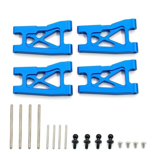 RC�J�[�̕i���� For TRAX4 For LaTx For Teton For Desert For Prerunner For SST 1/18 RC�J�[�������i 4�p�b�N �t�����g ���A �T�X�y���V���� �A�[��(Blue)