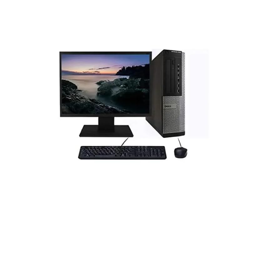 Dell Little Phoenix Optiplex 7010 DT i5-2400 16GB RAM 240GB SSD Windows 11 con WiFi y Pantalla 19' + Teclado y Ratón Incluidos (Reacondicionado)