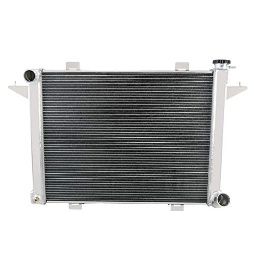 CoolingSky 3 Row All Aluminum Radiator for 1991-1993 Dodge D250 D350 W250 W350 5.9L Diesel Turbo Cummins Engine