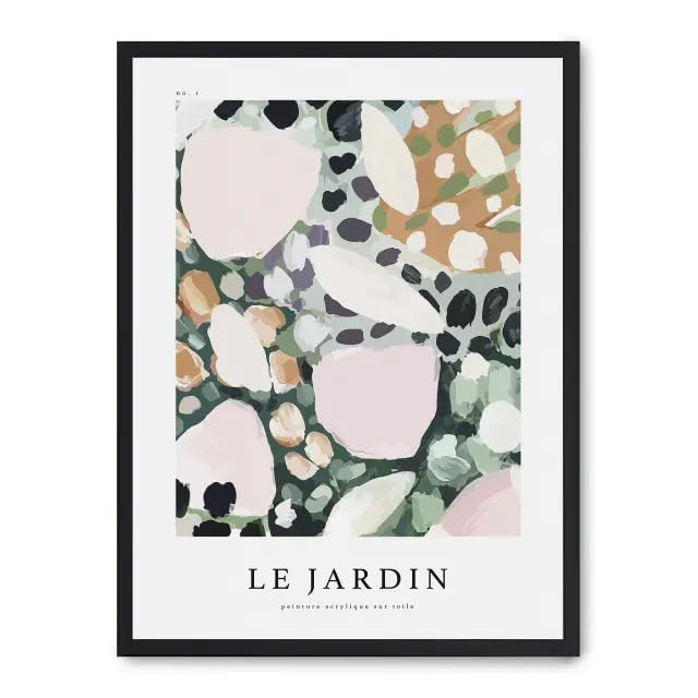 Cuadro Le Jardin V Tableau Végétal pour Décoration Murale de Salon