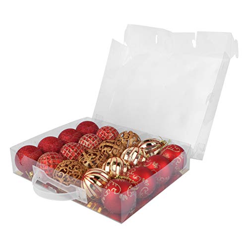 KESYOO 20 Peças de Enfeites de Bola de Natal Enfeites de Bola de Árvore de Natal Enfeites de Festas