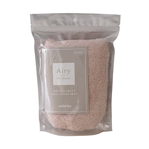 ホワイトフォックス エアリー ペットタオル ピーチ