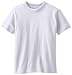 Soffe Big Boys' Mid Weight Tee, White, Small