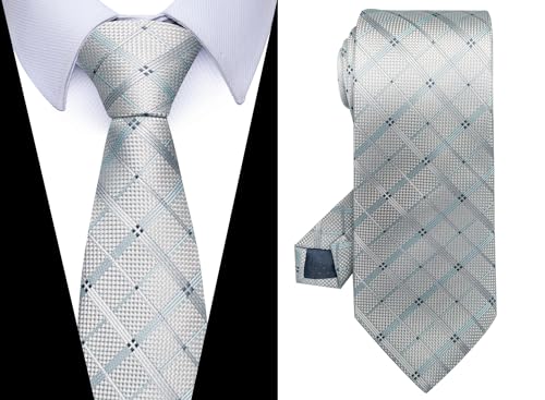 Image of Passabin Tie For Men Necktie Woven Jacquard Neck Ties Set 6 PCS