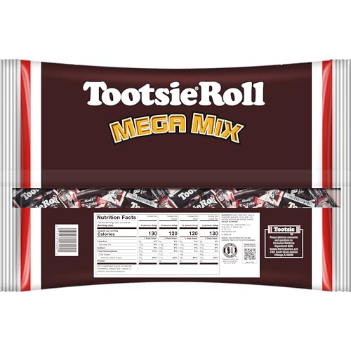 Tootsie Roll Mega Mix, 4lb Bag (Pack of 1) - image 3