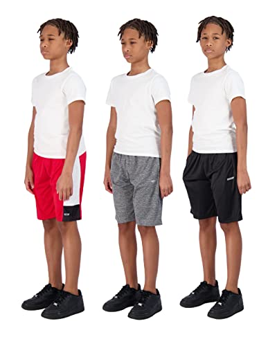 Hind Boys Shorts For Kids 3-Pack Basketball Shorts For Boys Basketball And Sports #TOP3
