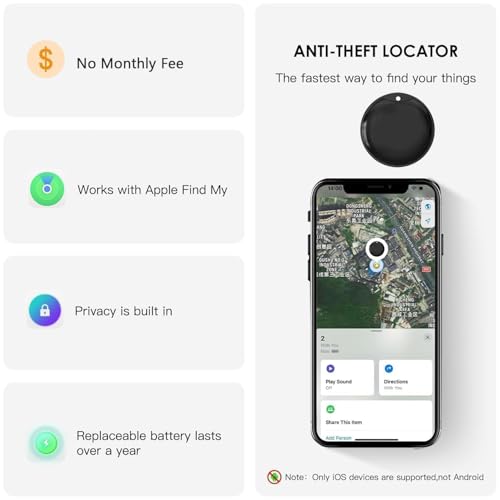 GPS Tracker for Cars, Hidden Magnetic Car GPS Tracker for Vehicles Compatible with iOS & Android, Mini Anti-Theft Tracker with Real-Time Location, No Monthly Fee, No SIM Card Required - Image 6