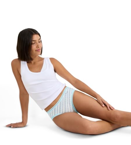 Sloggi Damen Unterhose GO Crush Hipster, 3-Pack, XXL, Blue - Light Combination – Ansicht 4