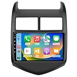 5GWiFi 4GB+32GB Android13 Car Radio Stereo for Chevy Sonic Aveo 2011-2015 with Wireless Carplay&Android Auto,9.2inch HD Touchscreen 48EQ GPS SWC Mirror Link FM RDS