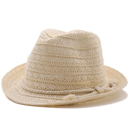 Chapeau de paille anti transpiration chapeau de plage ajustable vintage