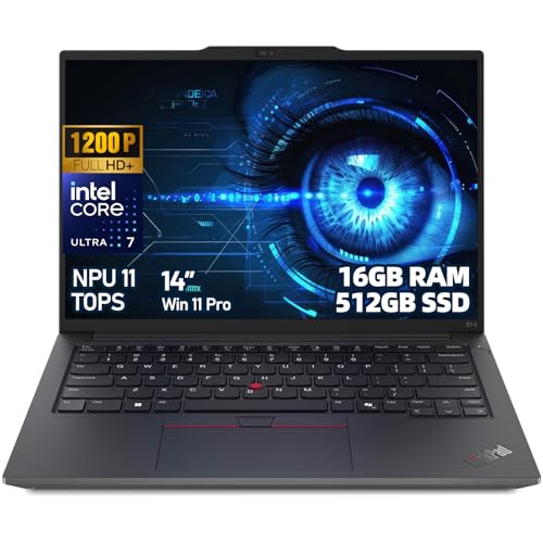 Lenovo ThinkPad E14 Gen 6 AI Laptop, 14