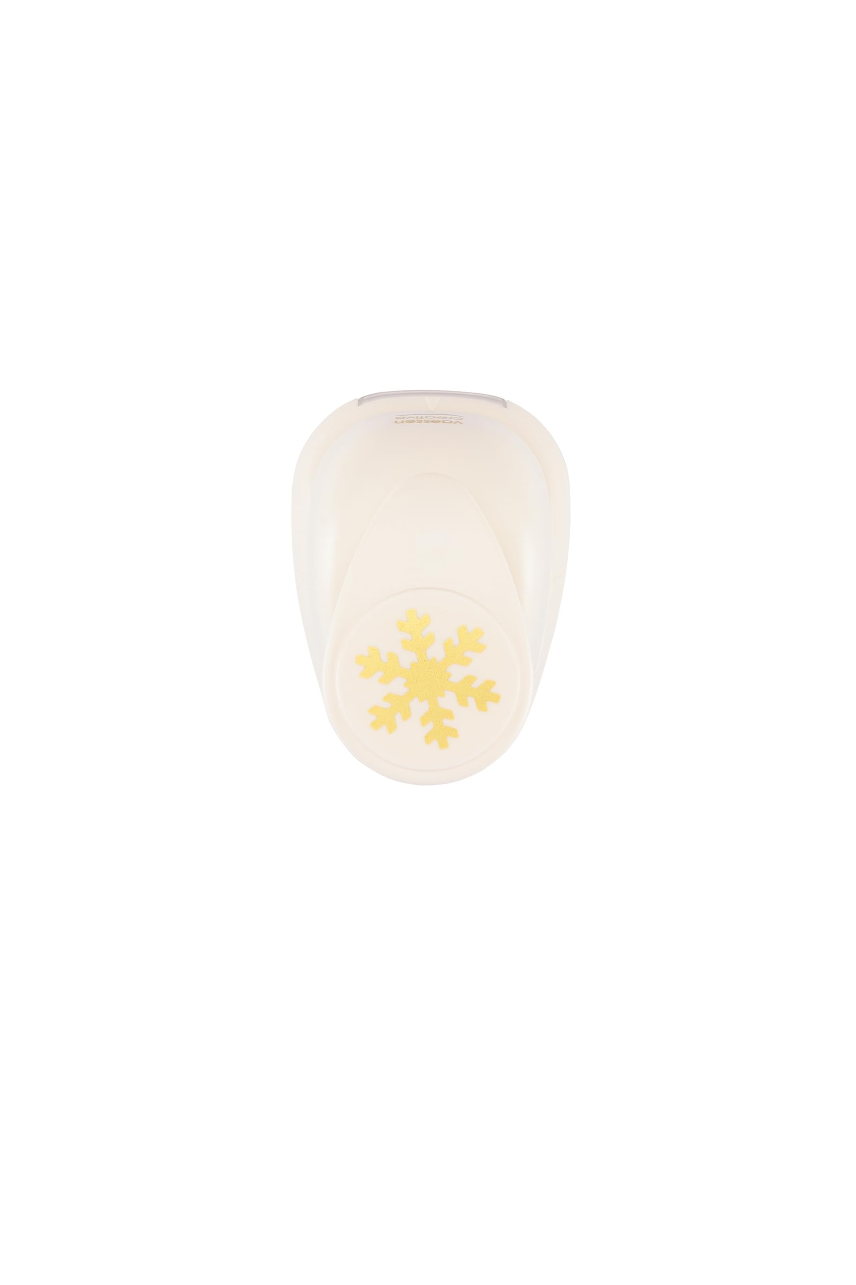 Vaessen Creative Craft Paper Punch - Snowflake - 2,2 x 2,2 cm - Circle Cutter for Crafting and Card Making