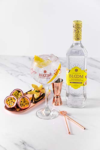 BLOOM Passionfruit Vanilla Blossom Gin - Ein fruchtig, frischer London Dry Gin mit cremigen Vanilleblüten und… – Bild 4