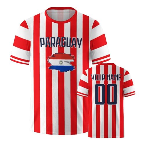 Custom Soccer T-Shirt National Team Personalized Name Number Men Women Youth XS-5XL