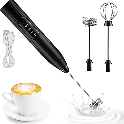 Mixer Misturador Batedor Elétrico, Portátil Sem Fio-Fuê em Aço In...