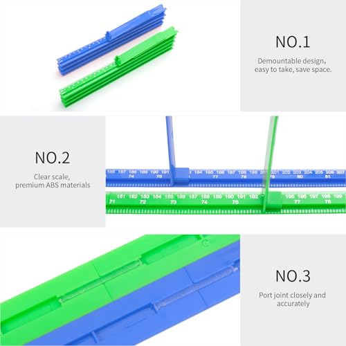 Egoldto 3D Removable Growth Chart