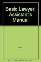 Basic Manual for the Lawyer's Assistant: Student Study Guide and Work Projects 0314242287 Book Cover