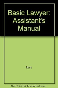 Paperback Basic Manual for the Lawyer's Assistant: Student Study Guide and Work Projects Book