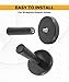 VARGTR 4-Piece Vinyl Wrap Tool Kit - Black Magnet Holders for Car Wrap & Sign Vinyl Wrapping
