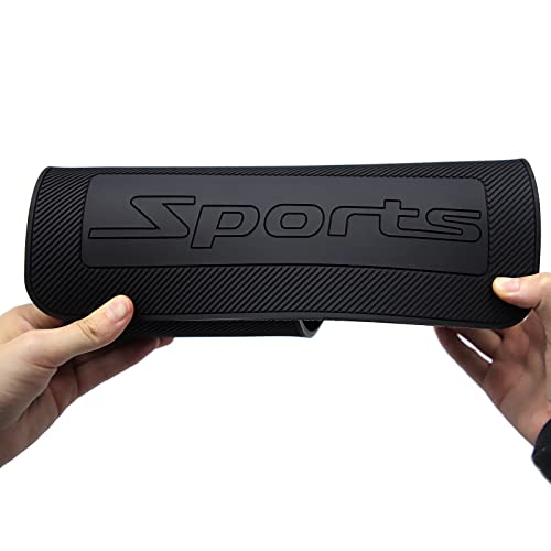 Image of Car Mud Flaps Universal Sport Car Styling Rubber Mud Guards (18 * 17 * 0.2, 4pcs)