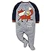 Gerber Baby Boys 2-pack 'N Play And Toddler Sleepers, Blue Fox, 0-3 Months US