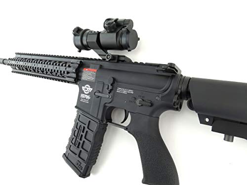 G&G Cm16 R8-L Combat Machine M4 Aeg Airsoft Gun (Black) W/Red Dot Sight (Combo) #TOP5