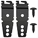 8269145 Dishwasher Undercounter Bracket 2 Pack for Whirlpool,Kitchenaid,Kenmore,Maytag - Compatible - Compare to 8269145/WP8269145/AP3039168/PS393134