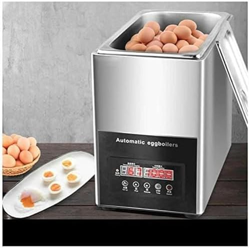 Electric Multi Egg Cooker 800W, 50 Egg Capacity Boiler, Great for Soft Dippy, Hard & Poached Eggs, Easy Clean