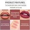 Lip Stain Peel Off, 3 Pcs Peel Off Lip Liner Stain Set Lip Tint Stain Peel Off Lip Stains for Women Peel Off, Waterproof Long-Lasting Lip Stain Peel off Tint Tattoo, Transfer-proof No Smudging