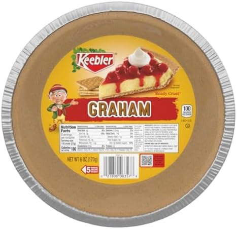 Keebler Ready Crust Graham Cracker Pie Crusts, Pie Shells, 9-Inch, 12 Ct