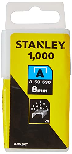 Stanley Light Duty agrafes 8 mm (1000) 0-tra205t