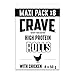 Price comparison product image Crave Protein Rolls 8 x 50 g Snacks, Dog Treats Chicken with high Protein, Grain-free