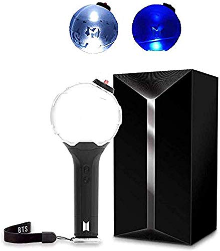 BTS Lightstick Version 3,Map of The Soul Special Edition,Bangtan Boys Concert Light Stick Army Bomb Bluetooth Light Stick (Ver3)