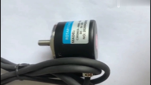 Codeur Rotatif Incrémental Codeur Rotatif Incrémental Photoélectrique 38S6G5-B-G24N 50/100/200/360/400/500/600PPR AB 2 Phases DC8-24V NPN PNP, Codeur Optique Alimentation 24v