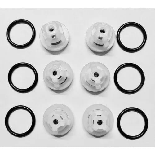 Generico Kit 6 VALVOLE + OR per Pompa Comet APS 51-61-71