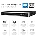 DS-7616NI-Q2/16P 4K NVR 16 Channel 16-ch 16 PoE Network Video Recorder Work with 8MP/6MP/5MP/4MP IP Camera, suppport up to 8TB Hard Drive (HDD not Include)