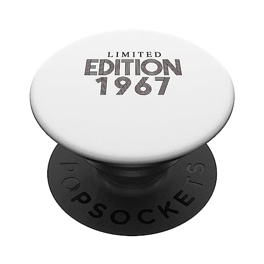Edición limitada 1967 Cumpleaños 1967 Vintage 1967 PopSockets PopGrip Intercambiable