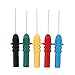 Probe Kit, KKmoon HT307 Acupuncture Back Probe Pins Set Automotive Diagnostic Test Accessories Repair Tools Back Pinning Probes/Needle/Piercing Probes Set(Set of 5,Assorted Colors)